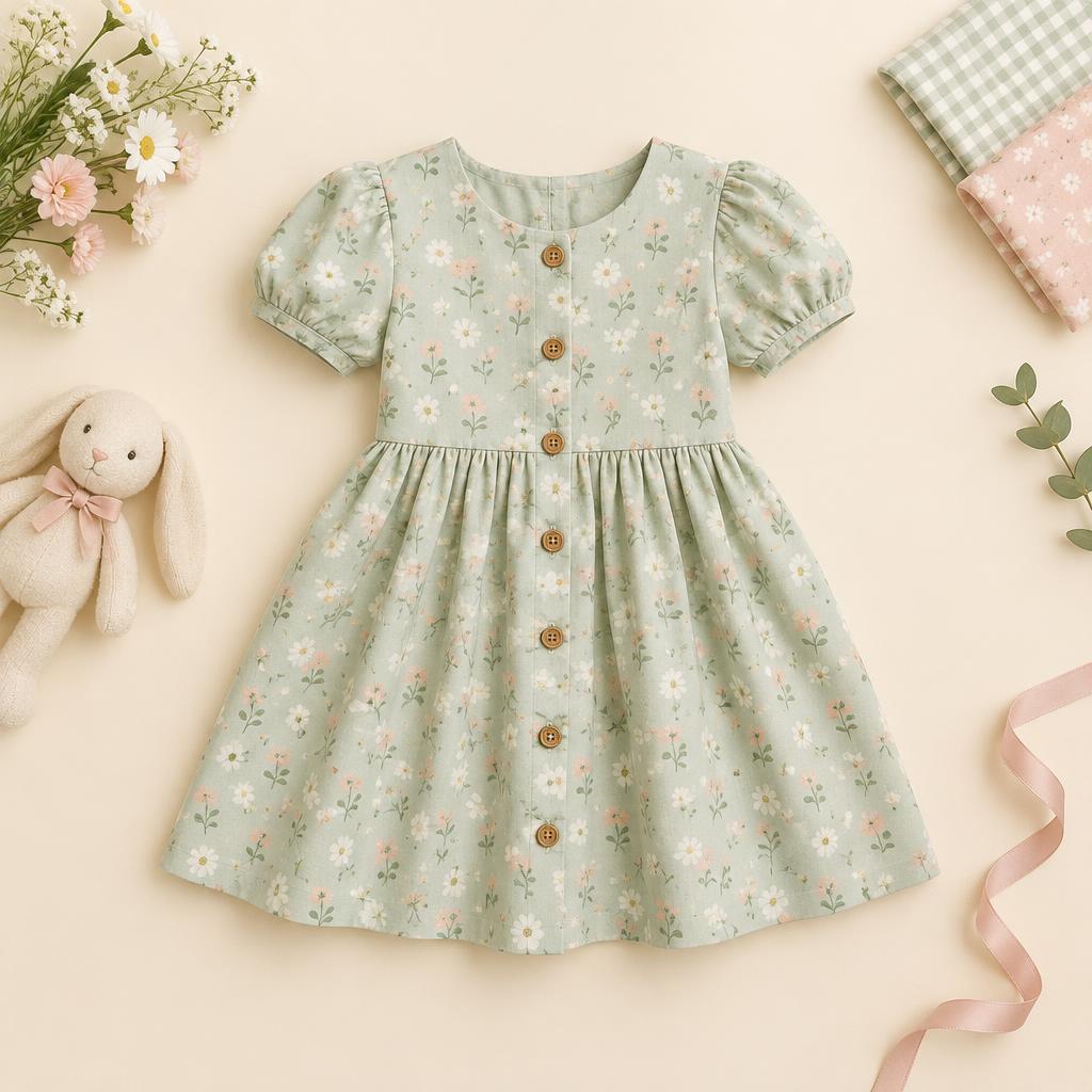 Vestido con Botones