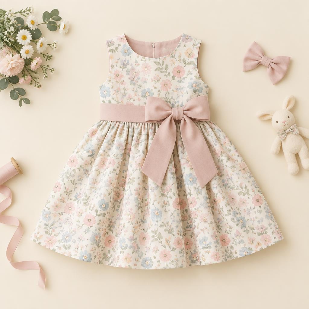 Vestido con Moño vista adicional